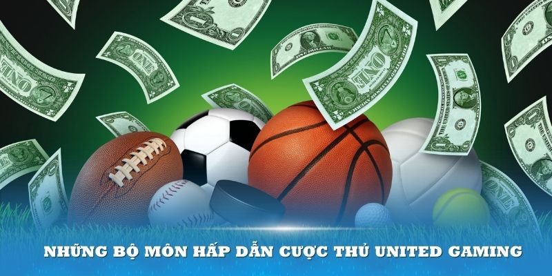 United Gaming – Sân chơi thể thao uy tín top đầu 2024 2 Những bộ môn hấp dẫn cược thủ United Gaming